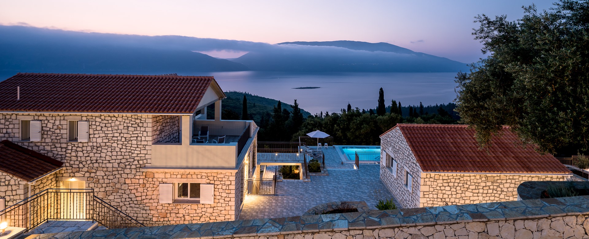 Recently renovated large modern property at Villa Gionis Fiscardo, Kefalonia, Greek Islands