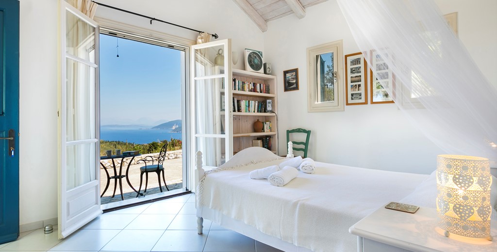 Wake up to a stunning view at Villa Lithia, Fiscardo, Kefalonia, Greek Islands