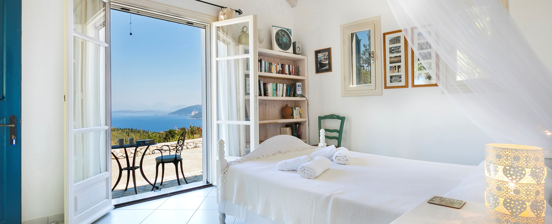 Wake up to a stunning view at Villa Lithia, Fiscardo, Kefalonia, Greek Islands