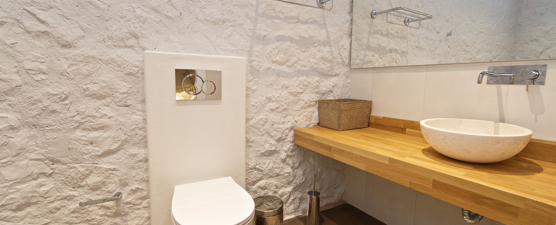 One of the Bathrooms inside Villa Vivere, Assos, Kefalonia