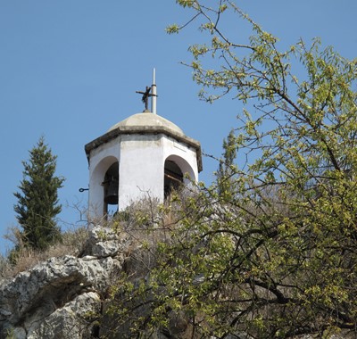 Bell Tower close to Villa Lithia, Fiscardo, Kefalonia, Greek Islands